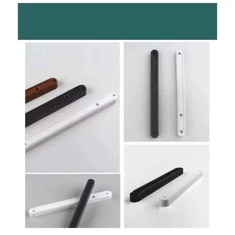 2-предметовые пластиковые направляющие для клавиатуры, шкафа, направляющие для ящиков, направляющие для ящика, буферная мебельная направляющая