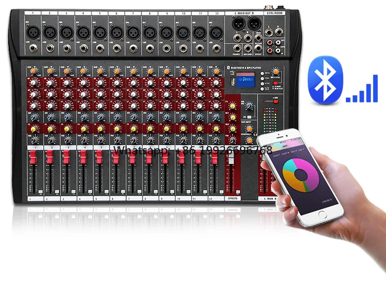

High Quality Professional 12 Channel Audio Console Mixer