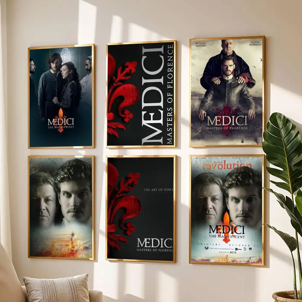 tv series M-Medici-I Poster Modern Wall Decal for Living Room Cafe Office Bar and Bedroom