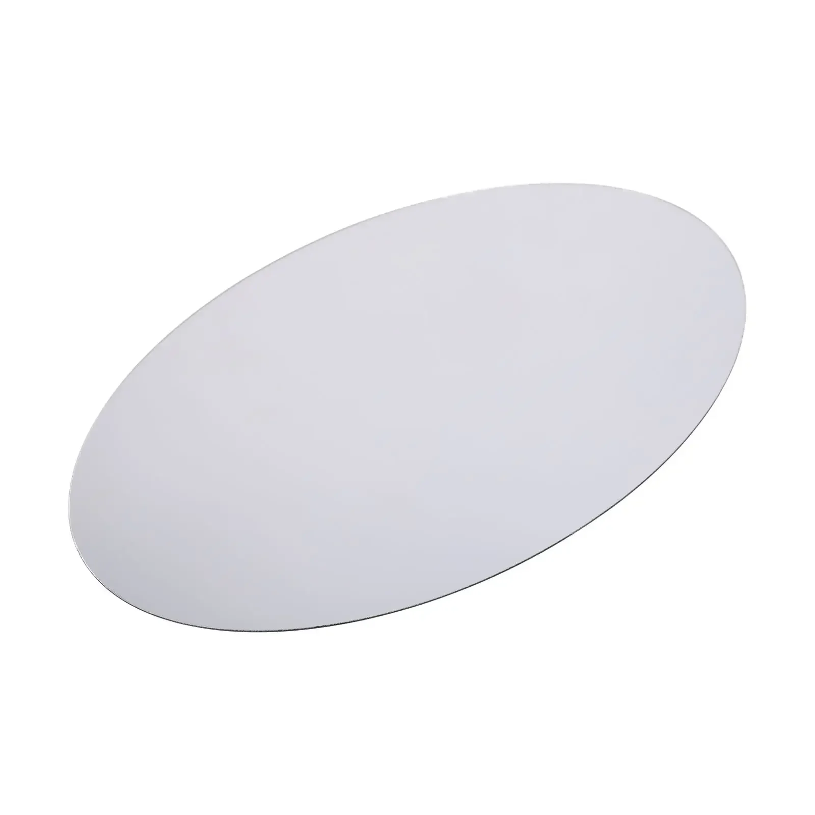 Oval Square 3D Acrylic Mirror Wall Sticker Self Adhesive For Bathroom Home Decor Art DIY Ornament Room Decoration