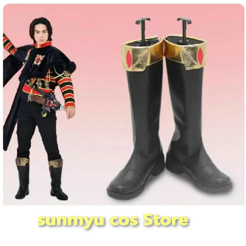 Ohsama Sentai King Ohger Cosplay Shoes Kuwagata Ohger Gira Hasuti Boots Custom size