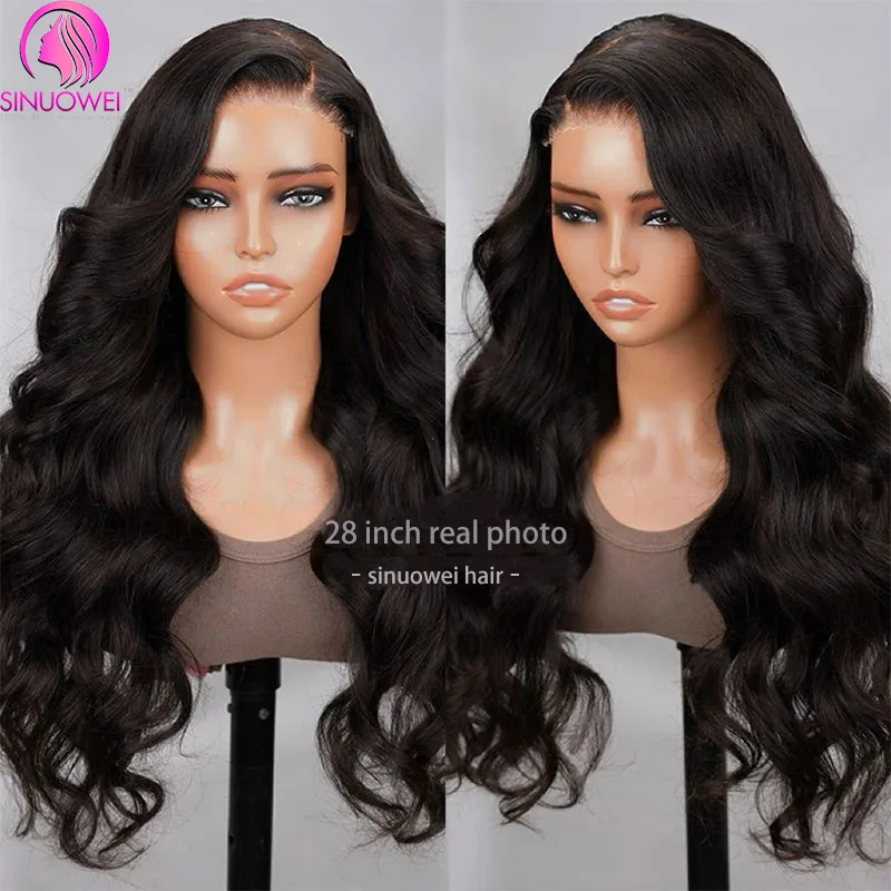 Wig tanpa lem 5x5 rambut manusia gelombang tubuh sebelum dipotong 13x4 Wig Frontal renda gelombang tubuh transparan Wig Brasil untuk wanita