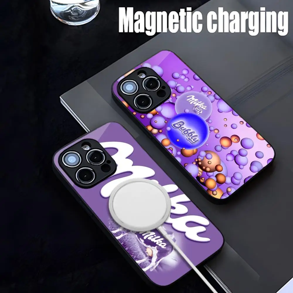 caixa-de-chocolate-milka-capa-de-telefone-vidro-magnetismo-forte-para-iphone-15promax-14-13-12-15-11-pro-xs-max-plus-mini-coque