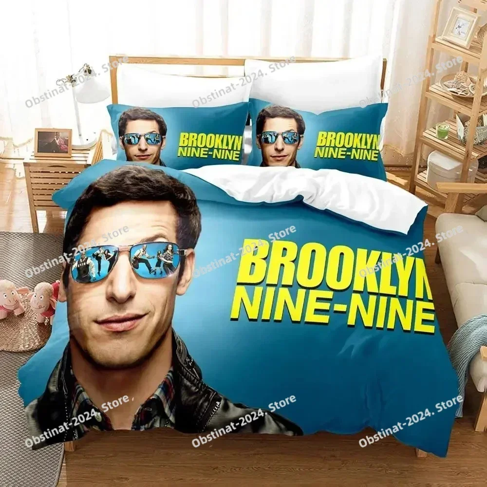 TV Trend Brooklyn Nine-Nine Printed Bed Set Duvet Cover Pillowcase Bedding Set Bed Linen Sheet Quilt Cover Full Queen King Size