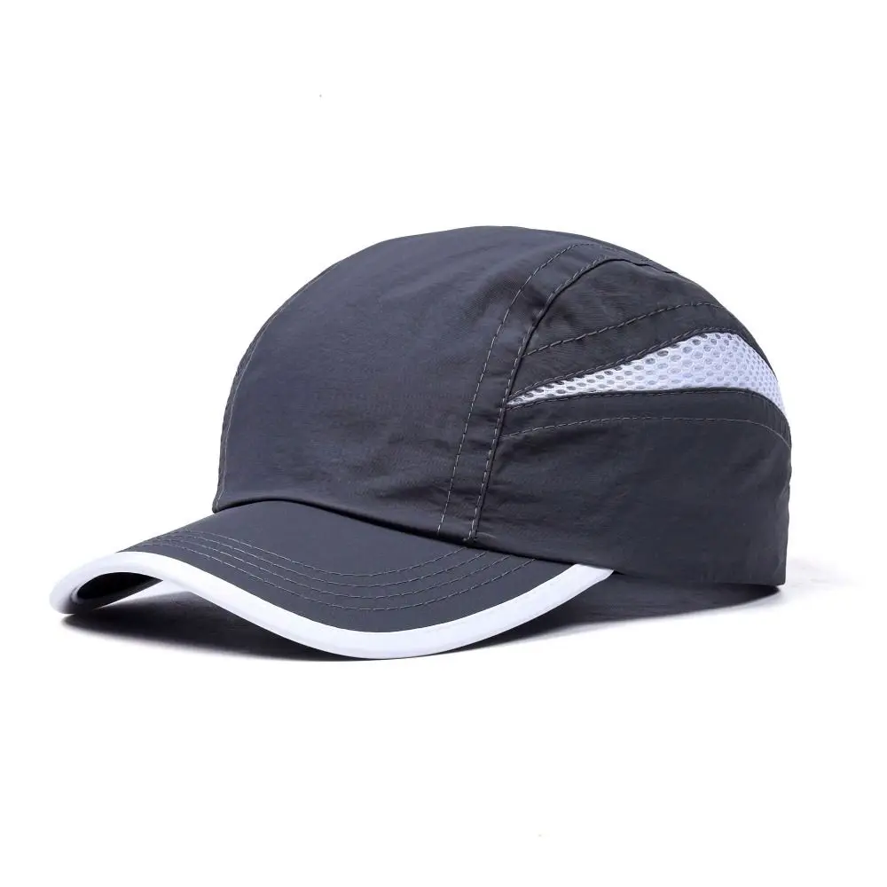 Sports Cap UV Protection Quick Dry Cap Breathable Sunscreen Baseball Cap Casual Adjustable Running Snapback Men Women