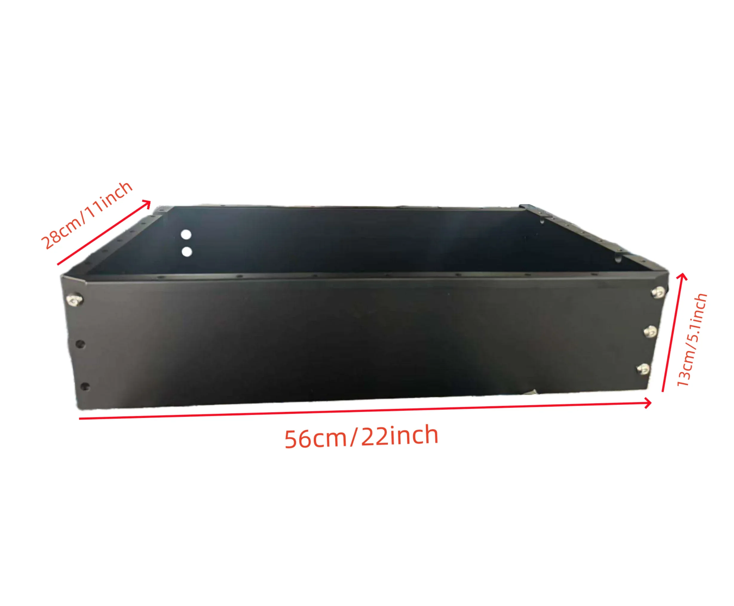 56*28*13 Cm Iron Material Electric Scooter Battery Compartment 22*11*5.1inch Fits Max 100 Ah Battery Electric Scooter Body Parts