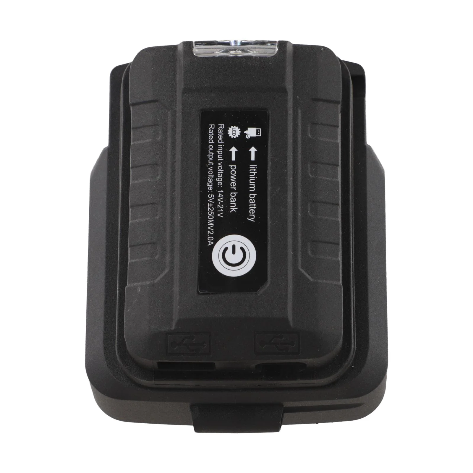 For Dongcheng Battery Mobile Phone Adapter Battery Adapter Mobile Phone Charging Approx 9*5cm Compact Design Flashlight Function
