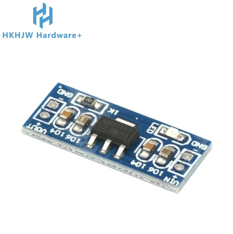 10pcs AMS1117 1.2V 1.5V 1.8V 3.3V 5V Power Supply Module AMS1117-5.0V Power Module AMS1117-3.3V For Diy Kit