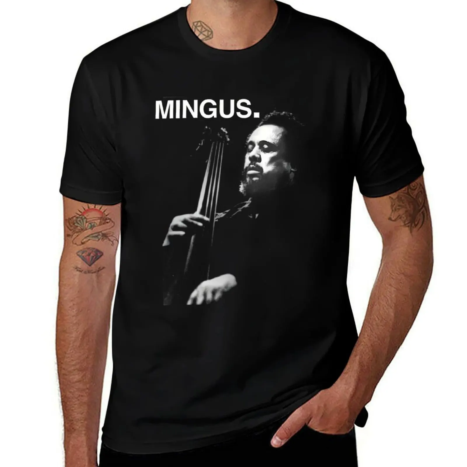 

Charles 100% \t t shirt t graphic T-Shirt designer shirts cotton man Mingus t men man shirt
