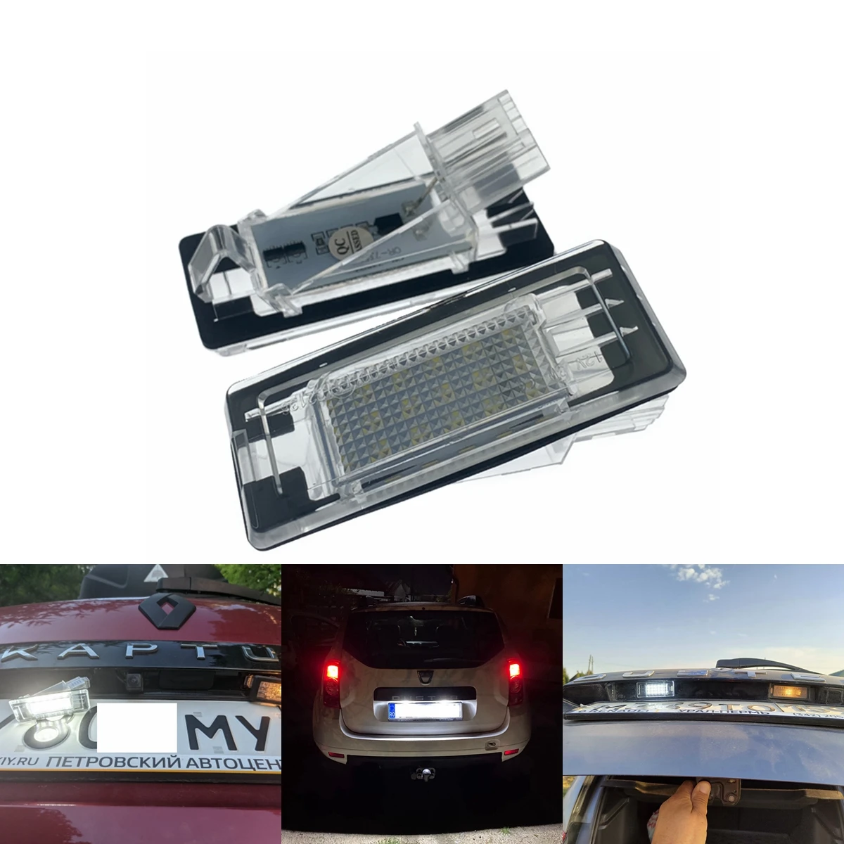 2Pcs Led License Nu… - image