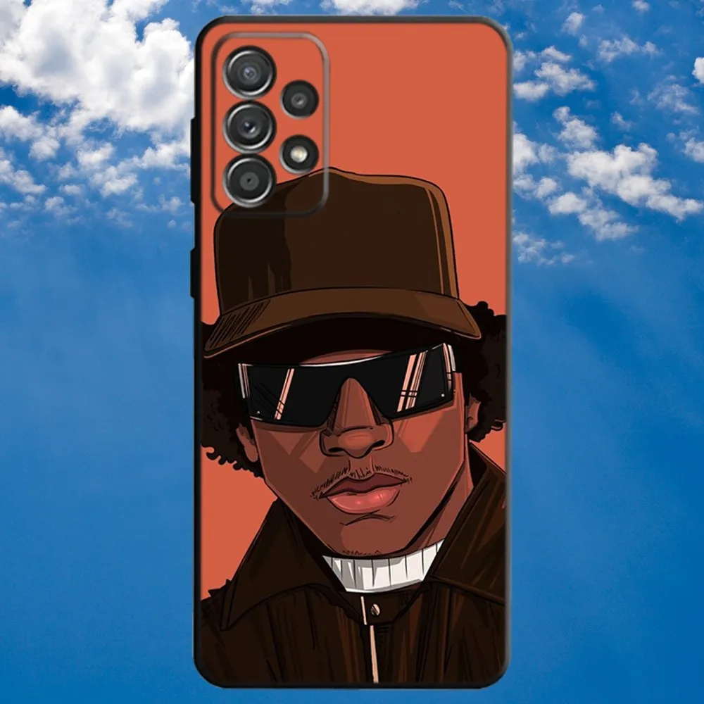 Rapper E-Eazy Phone Case For Samsung S21,S22 Ultra,S20,S30 plus,S22 plus,S23,S30 ultra 5G Soft Black Cover