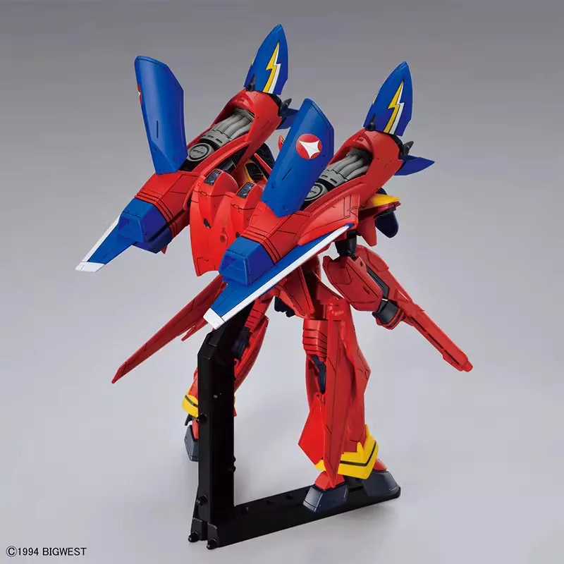 Bandai Original The Super Dimension Fortress Macross HG VF-19 Basara Nekki Anime Action Figure Assembly Model Toys Gifts