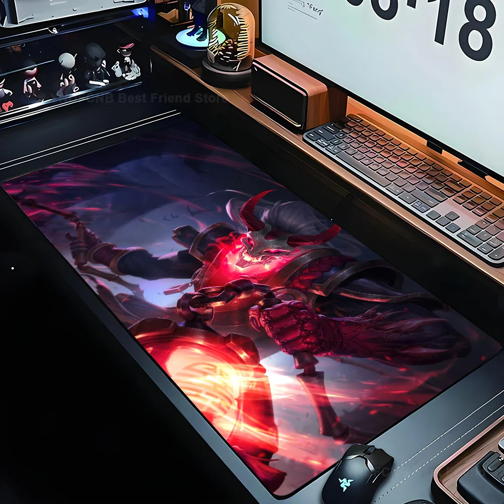 

Thresh League of Legends Mousepad Mouse Mat Desk Mat With Pad gaming accessories Prime Gaming XXL Keyboard Pad