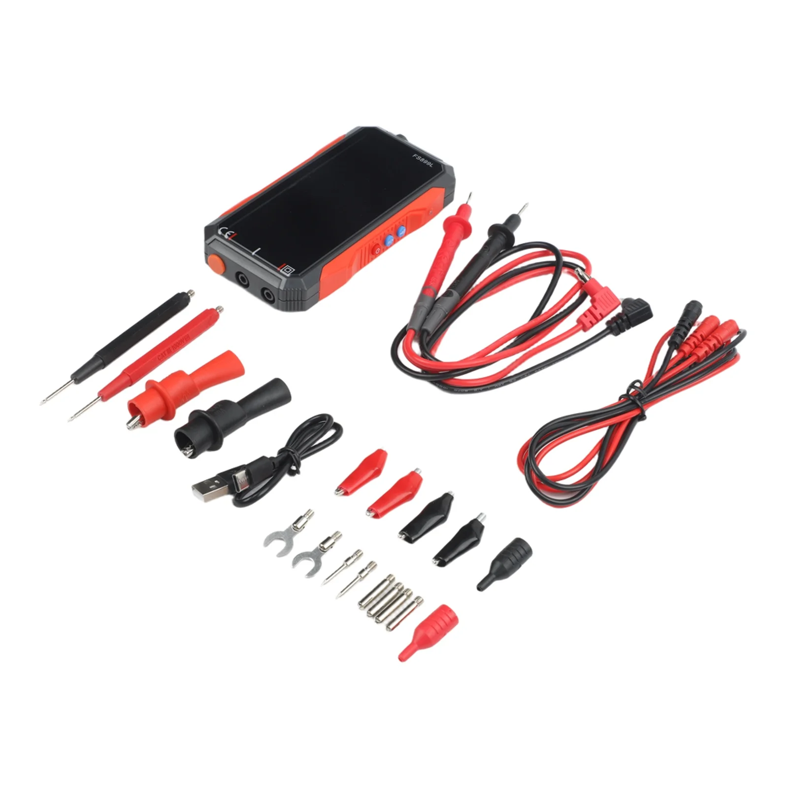 FS899S Multimeter with 4.8 Inch Full Color Display For Rechargeable Battery for Electrical Measurements in Home and Industry