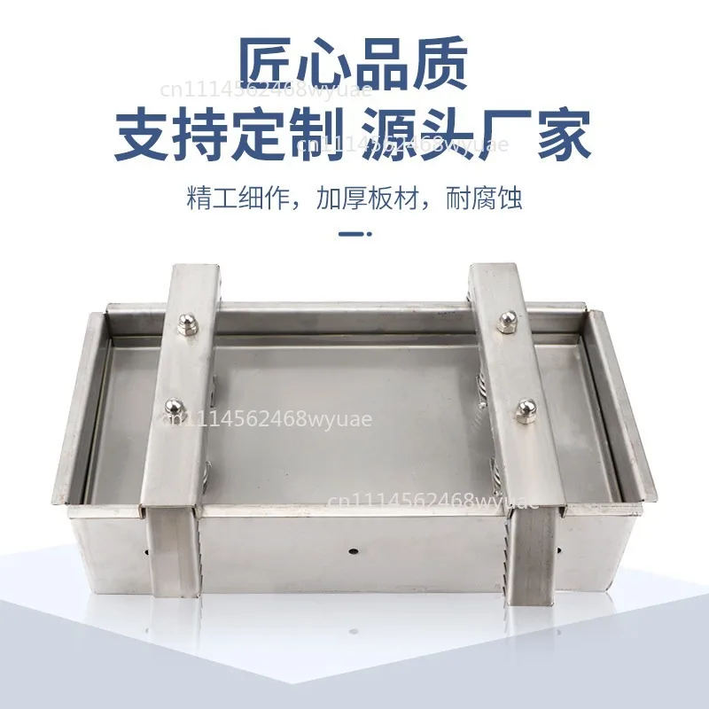 1KG Raw Meat Pressing Mold Stainless Steel Double Pressure Spring Ham Bacon Making Tool Steel Lunch Meat Pressing Machine