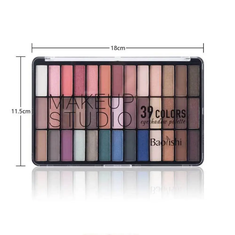 New 39 Colors Eyeshadow Palette Matte Long Lasting Eye Shadow Multifunctional Natural Eye Pigments Makeup