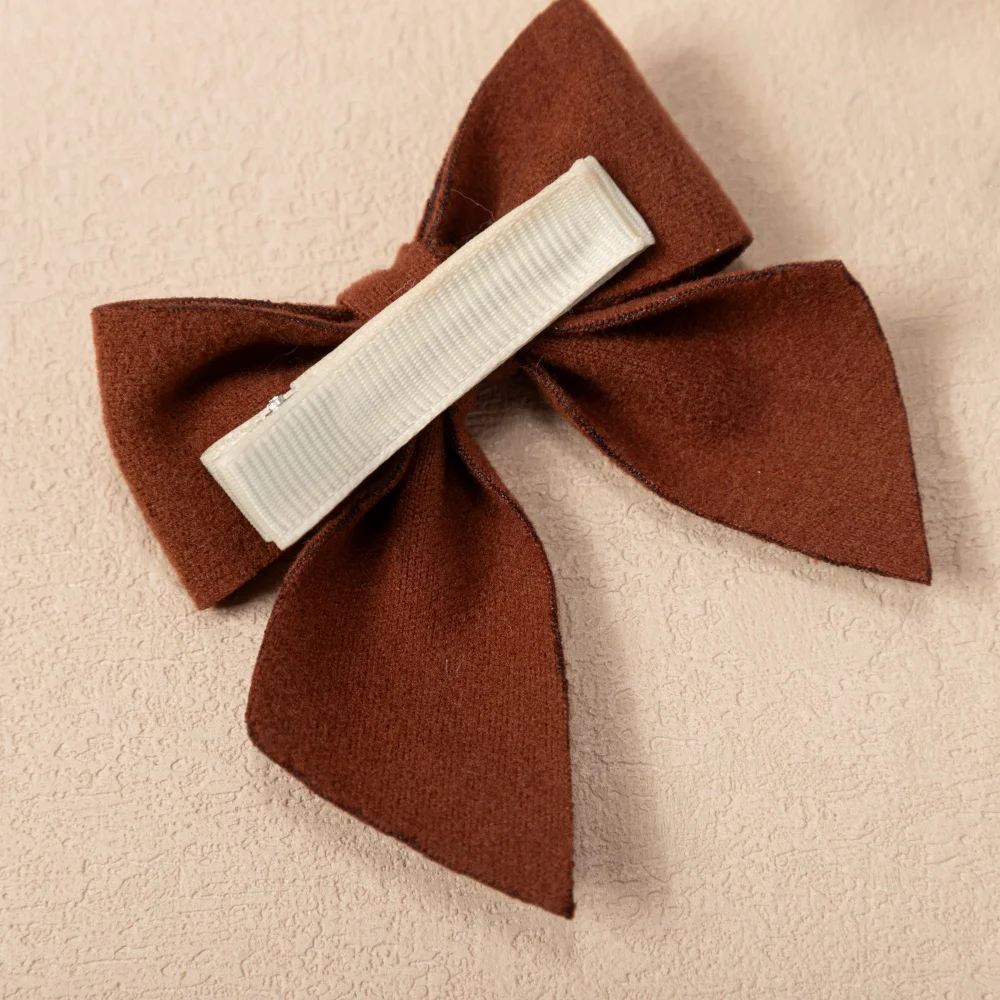 Jepit Rambut Busur Modis untuk Anak Perempuan Jepit Rambut Gaya Putri Lucu Jepit Rambut Mulus Hiasan Kepala Bayi Buatan Tangan Aksesori Rambut Anak