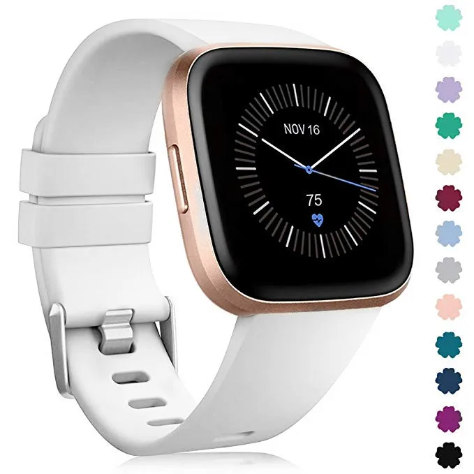 Sportarmband für Fitbit Versa/Versa 2/Versa Lite, Silikonarmband für Fitbit Versa, Fitbit Versa 2 Versa Lite Smartwatch-Armband