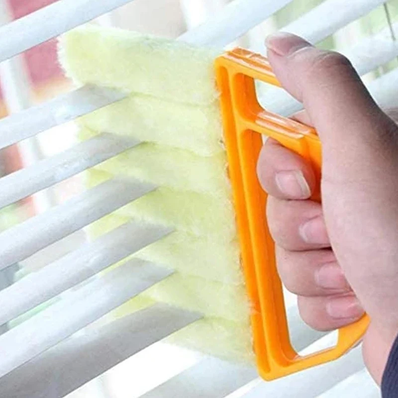 Màn Cửa Mù Bàn Chải Cọ Rửa Làm Sạch Không Khí Lưỡi Dao Bàn Chải Sợi Nhỏ Có Thể Giặt Bàn Chải Dành Cho Hộ Gia Đình Dụng Cụ Vệ Sinh Для Кухни