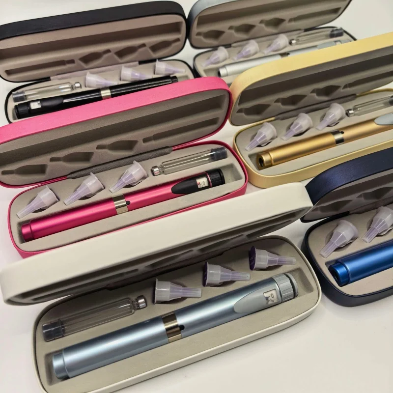 Multi-use Reusable Pen Kit for Insulin and Beauty, 3ml Cartridge, Includes Case, 3 Needles & Vial, Medicine Excluded