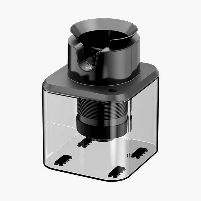 Pulitore per maniglie per macchina da caffè, ciotola per polvere completamente automatica, pulizia dei fondi di caffè, pulitore automatico per portafiltro per caffè da 58 mm