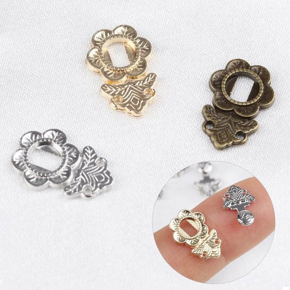 10 Sets Newest 18mm Metal Shoes Accessories Belt Buckle Doll Bags Buckles Diy Dolls Buttons