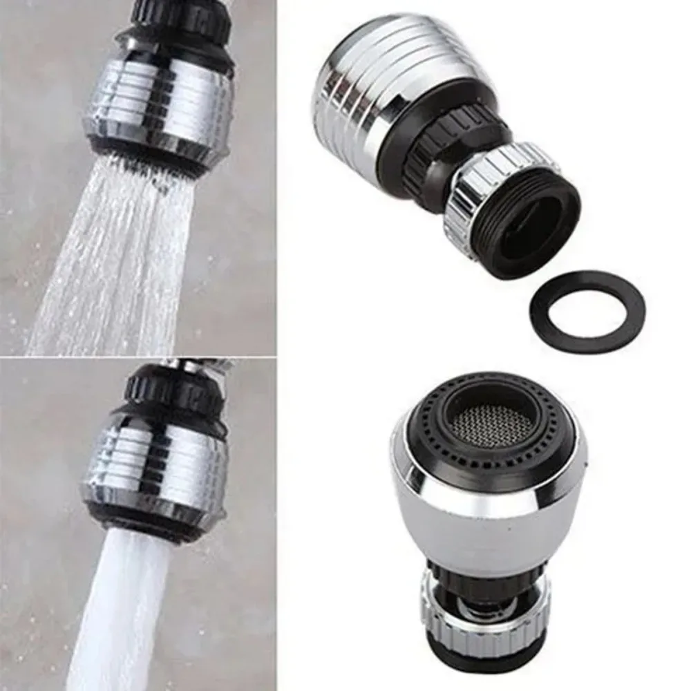 Boquilla de grifo de agua antisalpicaduras, extensor giratorio 360, ahorro de agua, pulverizador de modo Dual, filtro de fregadero, grifo giratorio