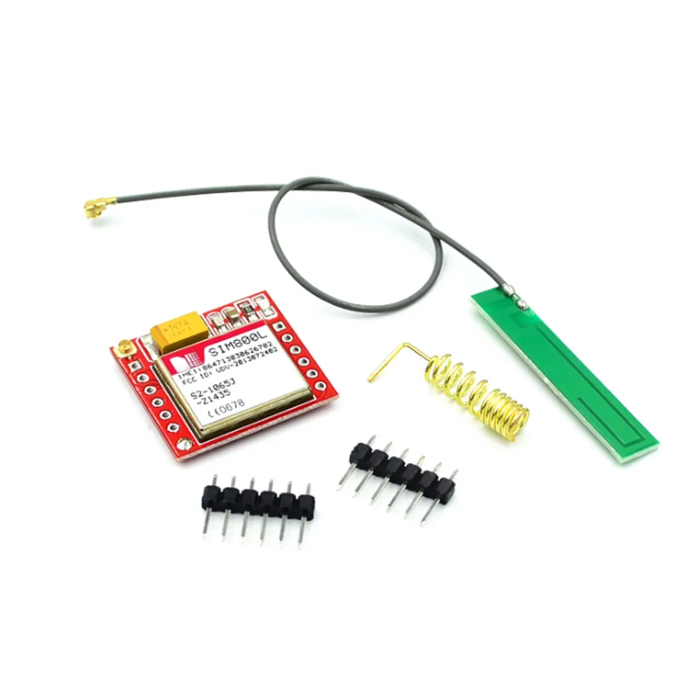 وحدة SIM800L لوحة مهايئ جي بي آر إس لوحة GSM مايكرو كور