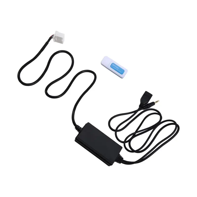 A99F-USB AUX Input Adapter For Car Audio CD Changer For Honda Accord Pilot S2000 Civic CR-V Acura MDX TSX
