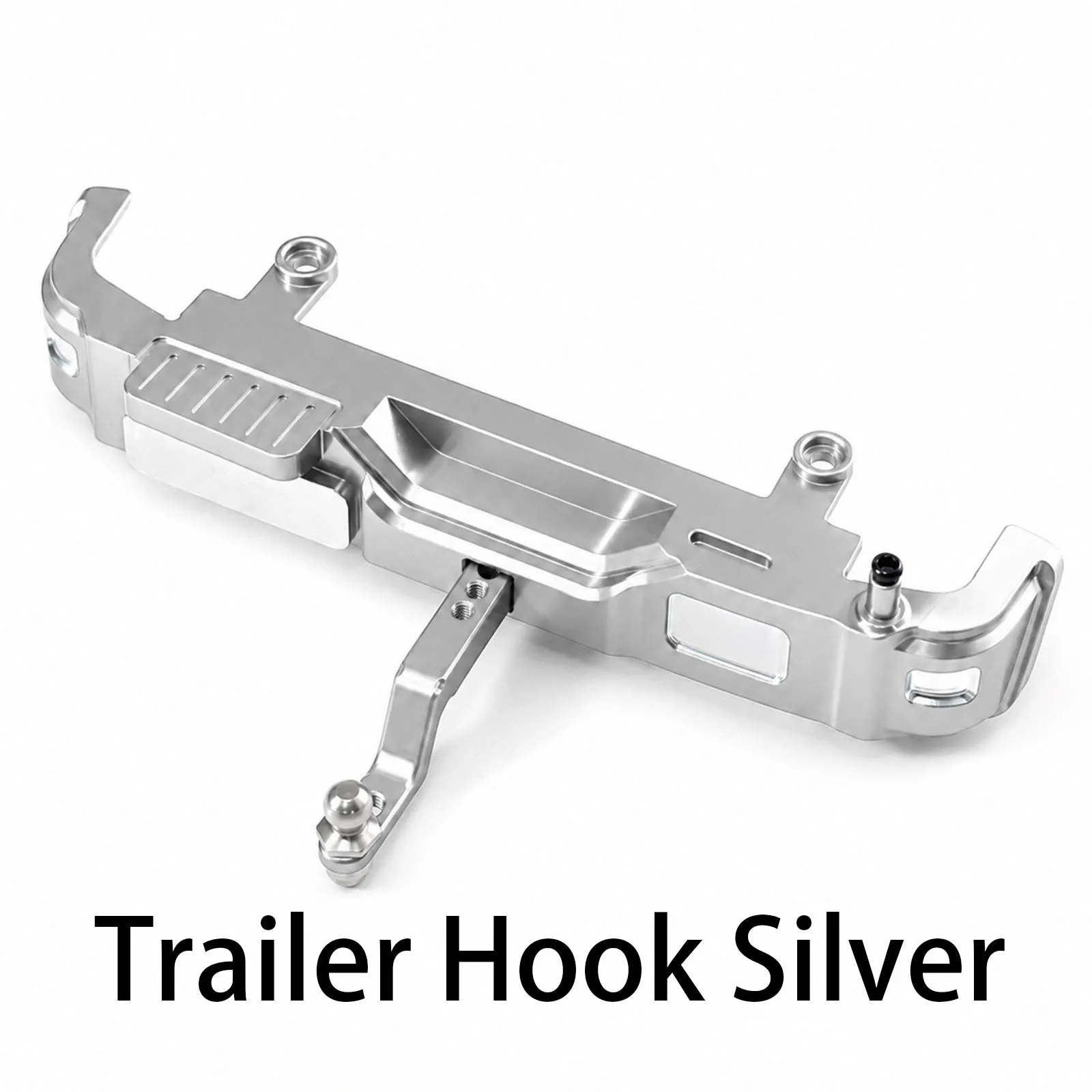 RC Mangniu MN300 1/12 Remote Control Car Parts Fully Upgraded Metal Front and Rear Bumpers Trailer Hook Accessories