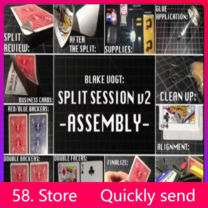 

Новинка Blake Vogt 2025 года — Split Sessions, том 1–4 — Волшебные трюки (58, загрузка в магазине)