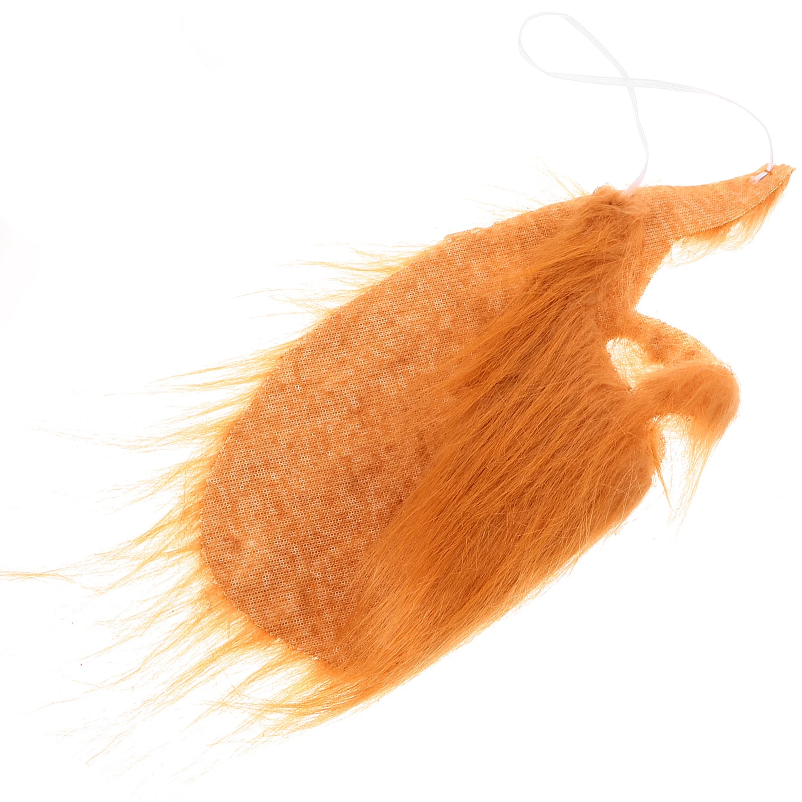 لحية مزيفة أنيقة للرجال أزياء الهالوين تصميم واقعي ملحقات تنكرية متعددة الاستخدامات تتطابق مع اللحية المزيفة #4