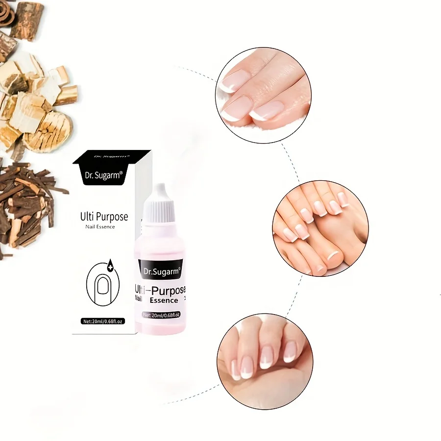 20ml Nail Cuticle Remover Ammorbidente Liquido Esfoliante Olio per cuticole Trattamento Manicure Ammorbidire la pelle morta per Pedicure Unghie Cura