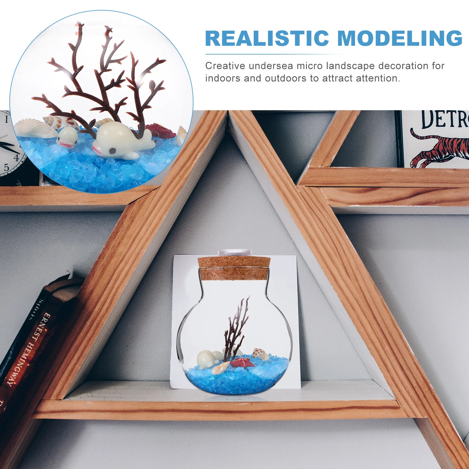 

Ornament Ecological Bottle Materials Microlandschaft DIY Undersea Submarine Landscape Ornaments