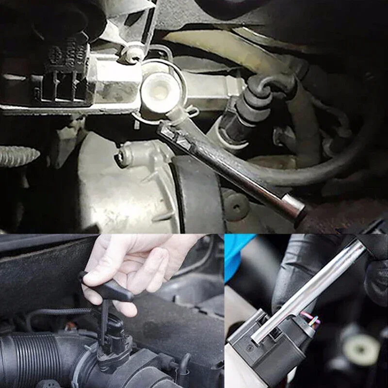 Tapón de drenaje de aceite de plástico, herramienta de montaje de llave instaladora de extracción de tornillo, herramienta de reparación de automóviles para herramientas automotrices VAG Audi