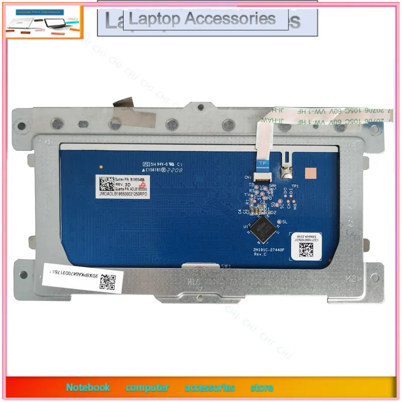 Trackpad táctil FH/bisagra LCD/cámara web/escáner de huellas dactilares/carcasa inferior de goma para HP Probook 445 440 G8 645 640 G8