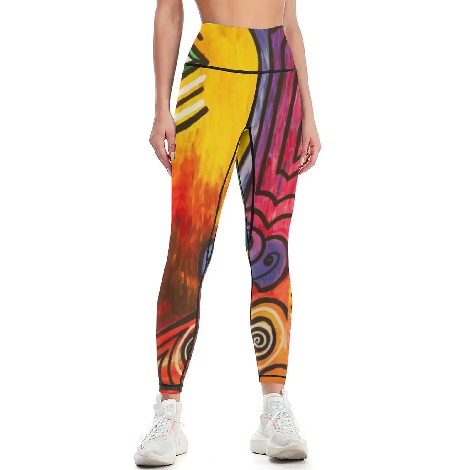 Celebrating the bags under my Eyes Leggings sports for push up gym womans Womens Leggings