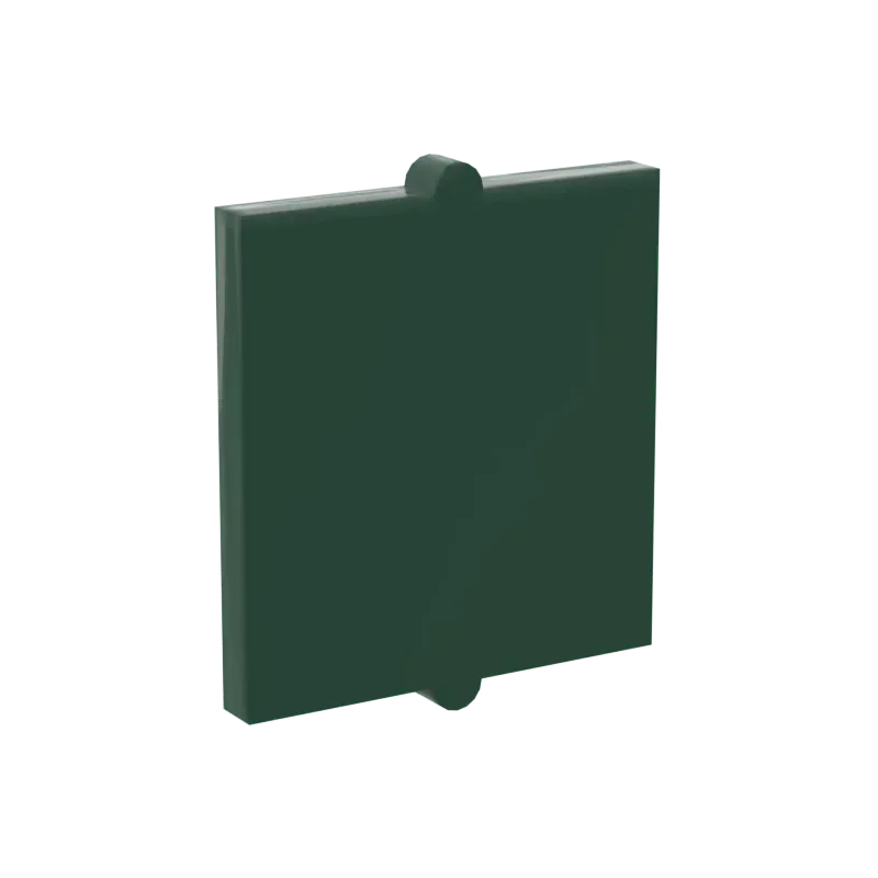 Paremploy60601-décennie s de Construction en Briques Plates pour Enfant, Module Haut à Assembler, Verre pour Fenêtre 1x2x2, Kit de Resubdivision, Jouet, 10 Pièces