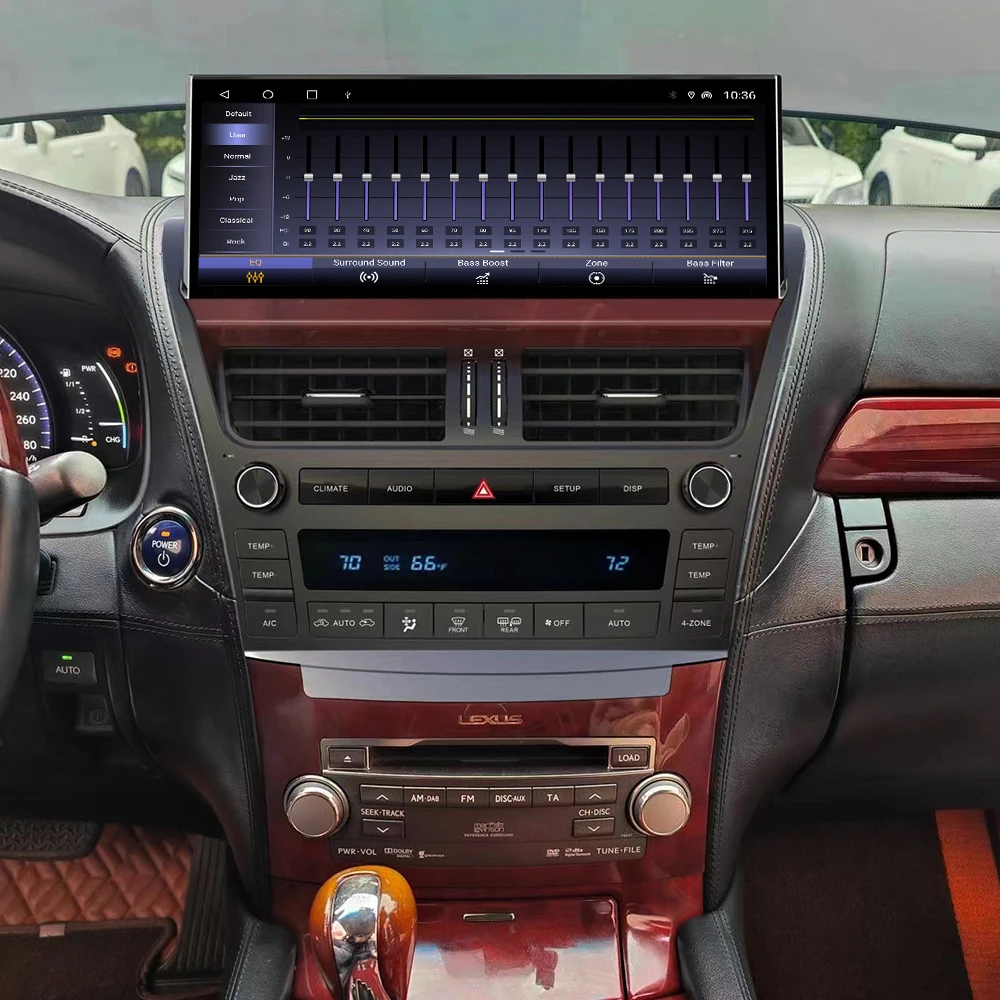 أندرويد شاشة تعمل باللمس راديو السيارة لكزس LS460 LS600 2006-2012 نظام تحديد المواقع السيارات الوسائط المتعددة راديو تلقائي ستيريو استقبال رئيس وحدة