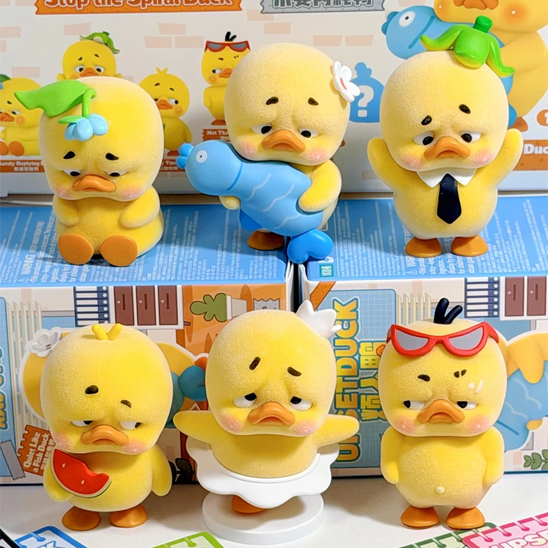 Upsetduck Stop The Spiral Duck Series Blind Box Toy Mini Upset