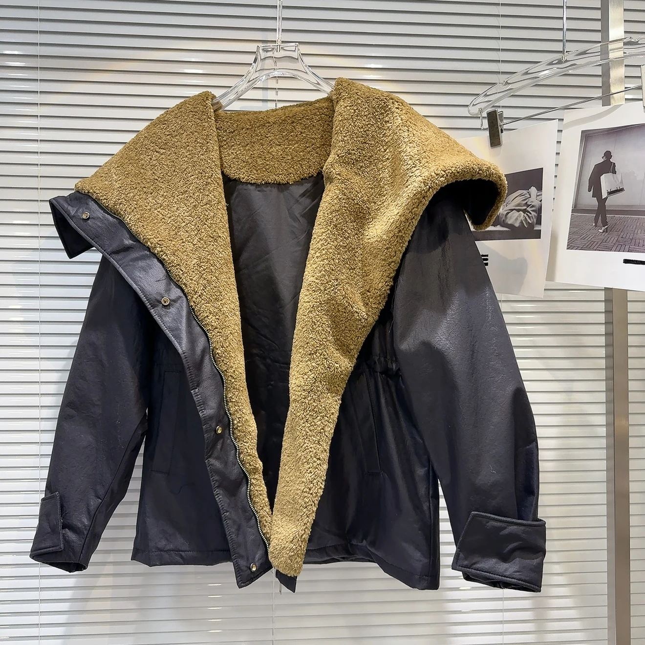 Winter Samt Navy Kragen Kordelzug Unten Jacke Frauen Weiße Ente Unten Zipper Jacken Weibliche Lose Warme Parker Baumwolle Outwears