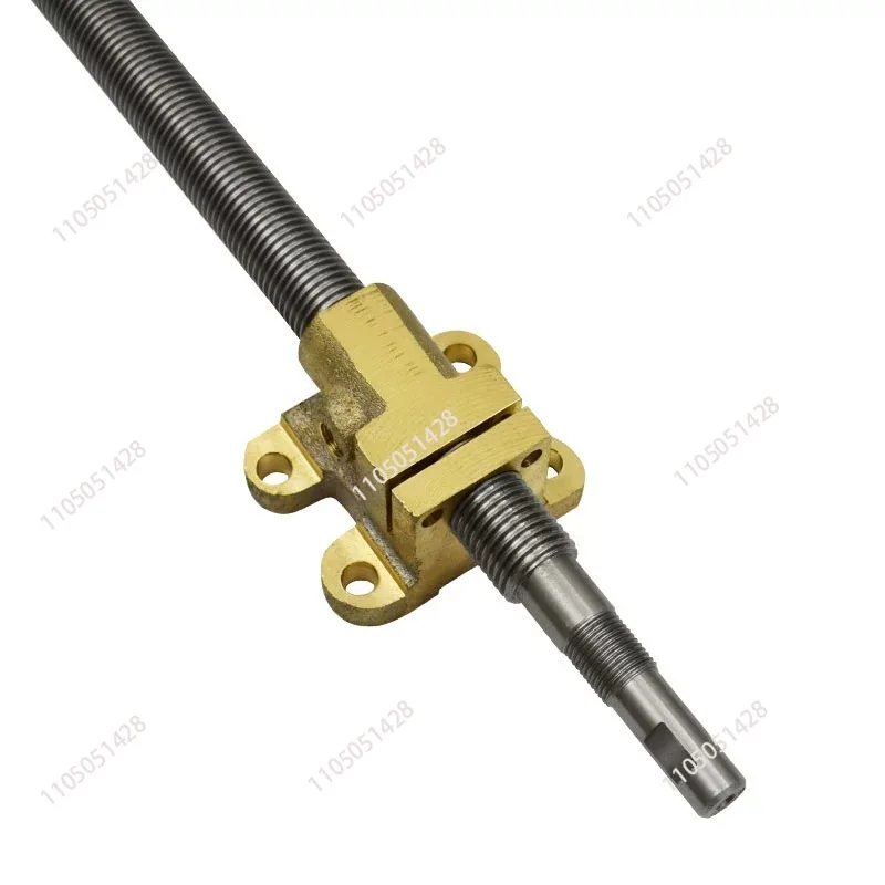 Hand grinder accessories 618 screw table longitudinal movement screw copper sleeve Dafeng front and rear Y axis nuts