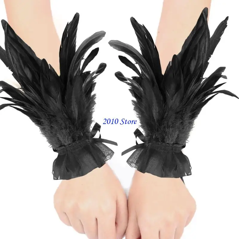 

F3MF Reusable Halloween Arm Sleeves Elastic Cuffs For Party Outfits And Creative Photography