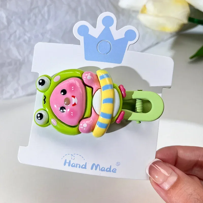 LOOPY Small Beaver children\'s hair clip Duck Beak clip Side bangs Clip Broken hair Little girls Headwear  hair accessories