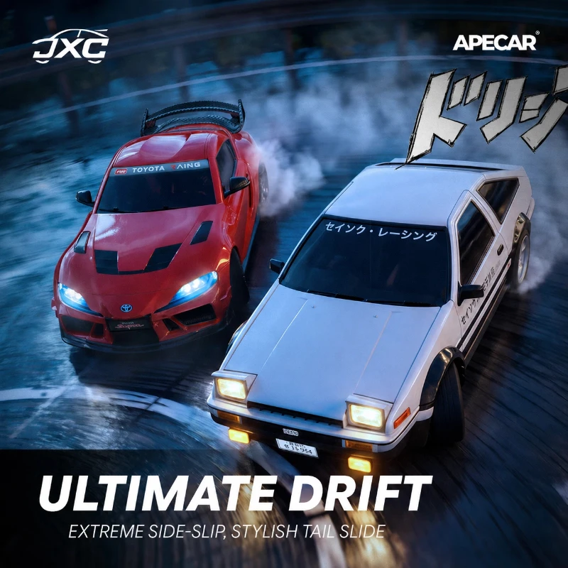 JXC AE86 RC Drift Car 1/43 Mob - Rc Hobby Toucan ulasan dan harga