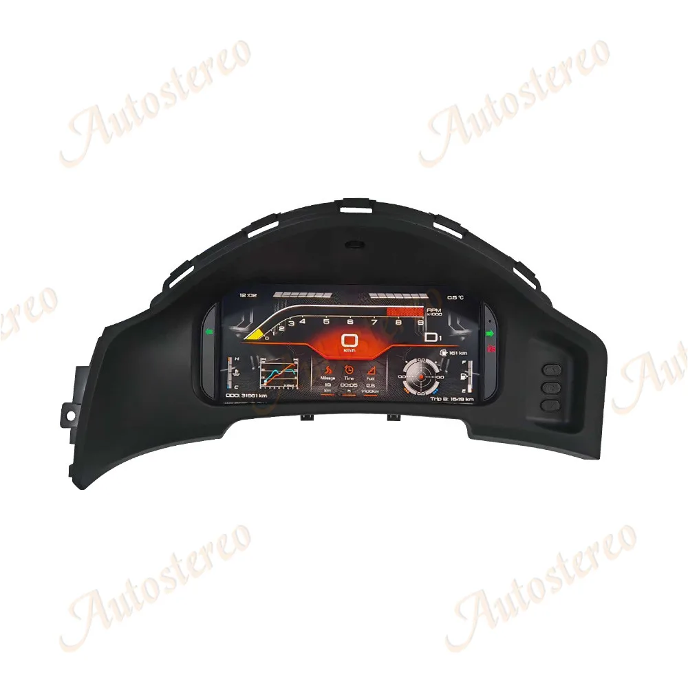 RHD Car LCD Digital Cluster for Toyota 86 Subaru BRZ 2012-2019 Instrument Panel Odometer Speedometer Odometer Dashboard Display