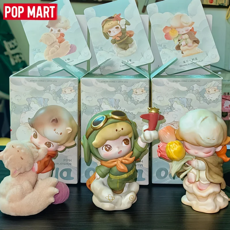 

New POP MART Original DIMOO Memories We Hold Series Blind Box Surprise Toys Kawaii Action Figure Box Dolls Mystery Xmas Gift Toy