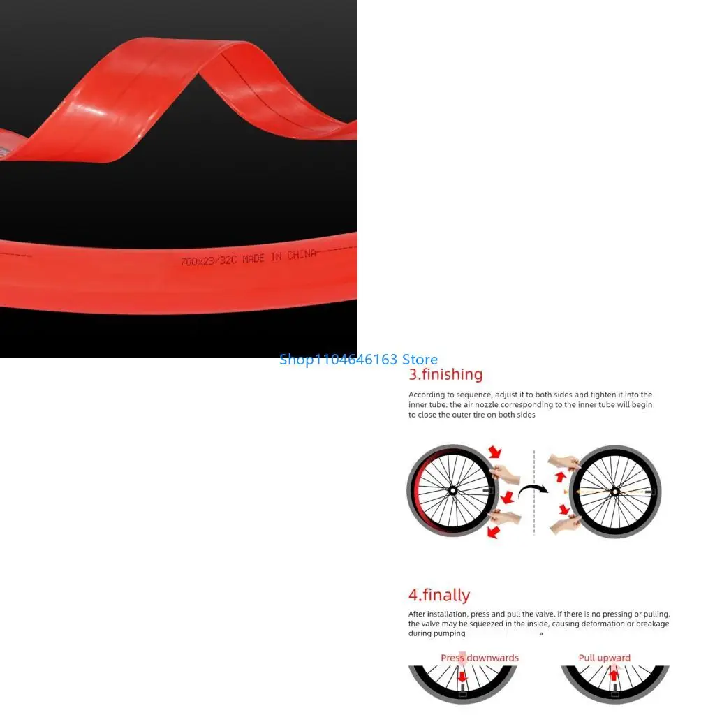 

Светлый велосипедная трубка TPU 700C защита от пронзания