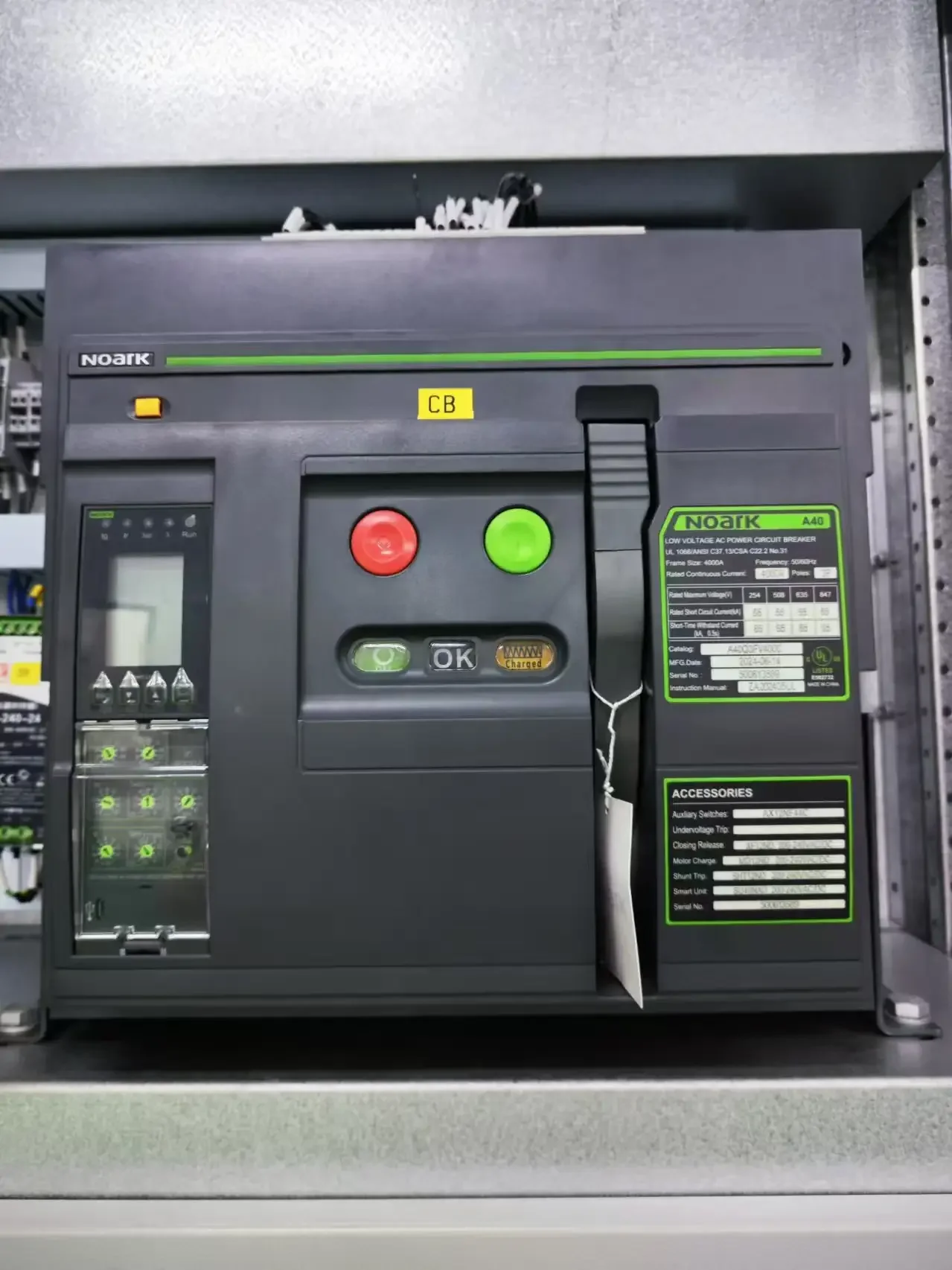 Custom 4000A 2500A 800 Amp Electrical Panel Box Low Voltage Switchgear Cabinet Electric Panel Boards