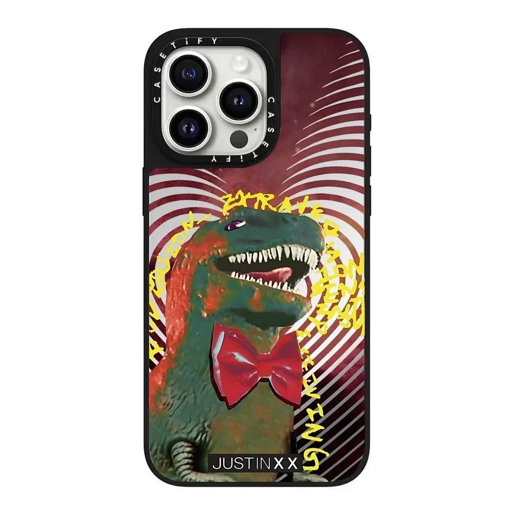 حافظة JUSTIN XX Animal Apple iPhone 15 ذات علامة تجارية مشتركة لهاتف iPhone 16 Pro Max حافظة صلبة لطيفة للحيوانات الأليفة 14/13 XS عصرية #4